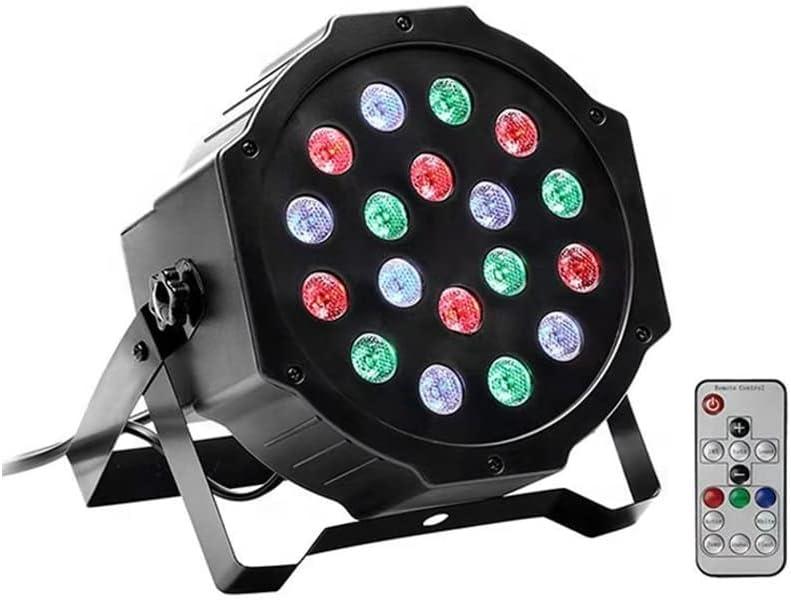RGB Led Mini Par Light 18x1W Beam Wash Dmx Stage Light Effect KTV Dj Bar Party Wedding Disco