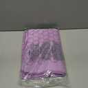 Eunzel Yoga Towel for Hot Yoga,Non-Slip Double Sided Silicone Grip Towel Absorbent Microfiber Towel for Hot Yoga, Vinyasa and Power 26.5"x72", Purple