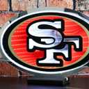 NFL LED Infinity Logo Light - San Francisco 49ers