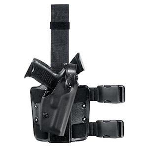 Safariland 6004 Glock 17, 22, 31 Tactical Holster with Surefire X200/X300, Right Hand, Black (Does Not Come With Surefire, Simply a Hole So a Glock with a Surefire Light can fit)