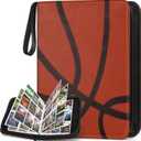 900 Pockets Basketball Trading Card Binder, Sports Card Binder Premium Basketball Card Holder Fit for Football Baseball Sports Card, MTG Game Cards