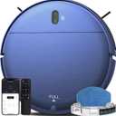 ZCWA Robot Vacuum and Mop Combo,2.4GHz WiFi Link Vacuum Robot,4 Cleaning Mode Robotic Vacuums Cleaner,APP/Remote Aspiradora Robot,Self-Charging Robot Vacuum for Pet Hair,Stains,Carpets,Corner