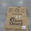 XBoard Magnetic Chalkboard Blackboard 36 x 24, Chalkboard Signs with Black Aluminium Frame, Pin Collections