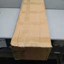 Outside Entrance Runner Rug 32" x 120", Dirt Trapping Outdoor Door Mat, Non Slip, Water Proof, Heavy Duty Commercial Rug for Patio,Garage, Traffic Area, Office, Roll Packing (Black)