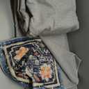 CHAMPLANT 6'x9' Washable Vintage Area Rug Boho Chic Medallion Distressed Design Non-Shedding Easy Care Ideal for High Traffic Areas in Living Room Bedroom Kitchen Office Large Carpet