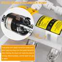 JIAWANSHUN 10 Inch Stainless Steel Liquor Filter System, Brewing Equipment