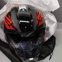 Youth Kids Motocross Helmet, Adult ATV Dirt Bike Helmet, Off-Road BMX 4-Wheeler Full Face Motorcycle Helmet W/Goggles Gloves & Mask, DOT Approved, Red Camo, M