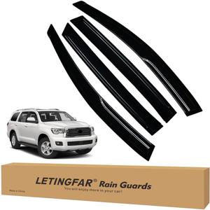 Window Visors Rain Guards for Toyota Rav4 2013 2014 2015 2016 2017 2018 Accessories, Wind Deflectors Vent Shades for Toyota Rav4