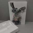 13.38 Inch Archangel Uriel Decorative Figurine, Pewter and Gold Color