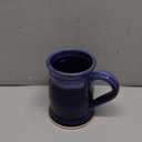 20oz Barrel Coffee Mug Handmade in the USA (Glossy Black/Green)