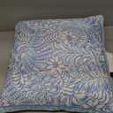 Lilly Pulitzer 20" Square Decorative Throw Pillow for Indoor and Outdoor, Decor Pillow for Couch or Patio (Summer Shorelines)