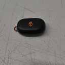 Skullcandy Push Play Active Wireless Earbuds, Bluetooth Headphones, Noise Isolating, 34 Hrs Battery, Secure-Fit Over-Ear Hanger, Sweat Water Resistant, Microphone for iPhone Android - Black/Orange