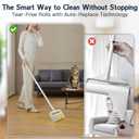2025 Automatic Recycling Lint Roller, Tear Free Large Lint Rollers for Pet Hair Extra Sticky with 360 Sheets, Dog Hair Remover for Couch Laundry Floor