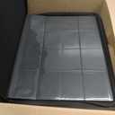 16 Pocket Toploader Binder,Holds 640 3x4 Toploader Hard Cases,Sleeves Card Collection Binder,20 Double Sided Pages,Compatible with Trading & Sports Holder (Dark Blue)