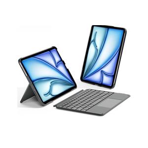 Inateck for iPad 11th/10th Gen Case with Keyboard,for iPad 10th(10.9")/11th Gen(2025 A16),Air 11" M3/M2,Air 6/5/4th,Pro 11 4/3/2/1th,Ultralight Detachable Keyboard with Touchpad, AceTouch Gray