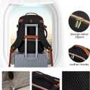 LOVEVOOK 40L Travel Backpack for Women & Men, Airline Approved Carry On Luggage with 3 Packing Cubes, TSA Overnight Bags, Waterproof Personal Item Bag, Weekender Essentials Backpacks fits 17" Laptop