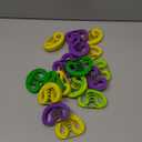 Kasyat 30 Pieces Mardi Gras Silicone Bracelets Mardi Gras Wristbands for Carnival Birthday Party Decorations Goodie Bag Stuffers Fillers Supplies