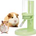 mini&moe Hamster Water Bottle No Drip  4 oz Guinea Pig Water Bottle for Glass Tank with Adjustable Stand, Leak Proof Small Animal Water Dispenser for Cage for Gerbil Chinchilla Ferret Hedgehog