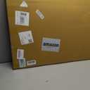 Large Cork Bulletin Board 48" x 36", Felt Pin Board, Silver Gray