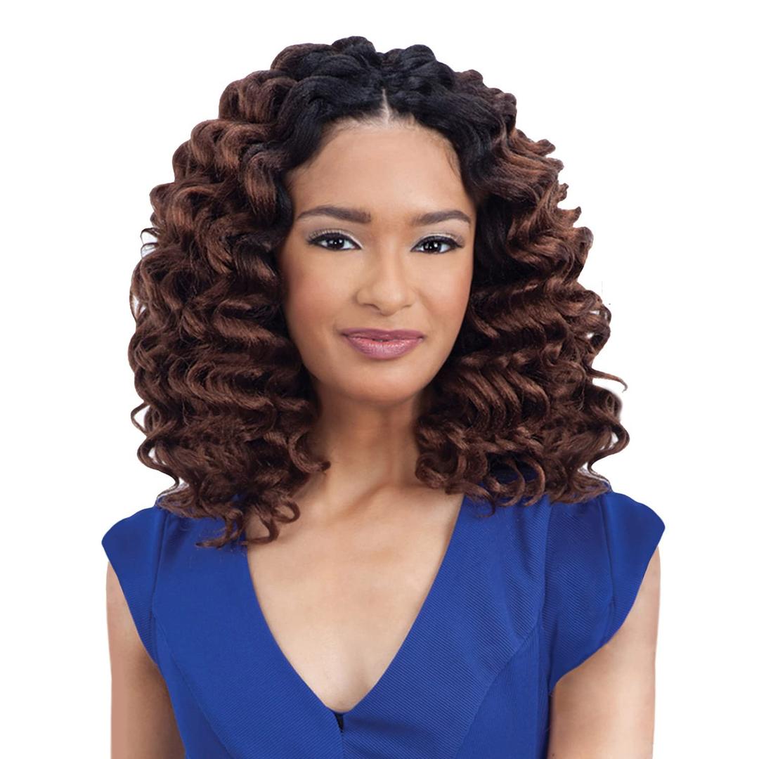 Shake N Go Freetress 2X Wand Crochet Braid Collection - REMEDY CURL (27) (1-pack)