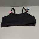 Bali Womens Modern Seamless Bralette, Pullover Wireless Bralette with Adjustable Straps (3X-Large, Black)