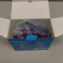 iClever BTH12 Kids Bluetooth Headphones,Colorful LED Lights Kids Headphones Wireless,74/85dBA Safe Volume,85H Playtime,Fast Charging,Bluetooth 5.2,Over Ear,Builtin Mic for iPad/Tablet/Airplane,Blue