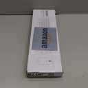 Wireless Keyboard and Mouse Combo - Full Size Slim Thin Wireless Keyboard Mouse with Numeric Keypad 2.4G Stable Connection Adjustable DPI (White & Silver)