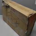 FURTIME Stainless Steel Litter Box with Lid, Large Metal Cat Litter Box for Big Cat, Large Cat Box High Sided with Non-Stick, Odor-Resistant, Anti-Urine Leakage, Easy Cleaning, Includes Scoop and Mat (Grey)