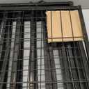 Steel Tube Heavy Anti-Bite Large Dog Crate with Mat Base, 48" L x 28" H Dog Crates for Medium Large Dogs, Big Dog Cage, Dog Kennel, Puppy Dog Playpen with Top, Pet Cage, Indoor, Black3