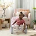 Ingenuity Keep Cozy 3-in-1 Grow with Me Vibrating Baby Bouncer Seat & Infant to Toddler Rocker, 0-30 Months Up to 40 lbs (Pink Lily)