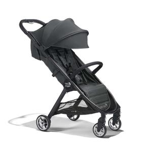 Baby Jogger City Tour 2 Travel Stroller, Lightweight Foldable Ultra-Compact Stroller, Includes Belly Bar, Leatherette Handlebar, Premium Fabric
