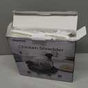 10" Pro Chicken Shredder Tool Twist Large for Kitchen, BPA-Free Food-Safe Meat Grinder, Visible Chicken Breast Meat Shredder with Strong Anti-Slip Bottom & Ergonomic Handle, Black