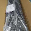 Slip-on Rocker Panel Cover, Fit for 2014-2018 Chevy Silverado Gmc Sierra 1500 Crew Cab, 2PCS Side Skirts & Door Sill Covers, No-Drill Install, Matte Black