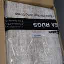 Washable Area Rug 8x10, Large Soft Rugs for Living Room Vintage Beige Carpet 8x10 Area Rugs for Bedroom Dining Room Non-Slip Stain Resistant Under Table Rug