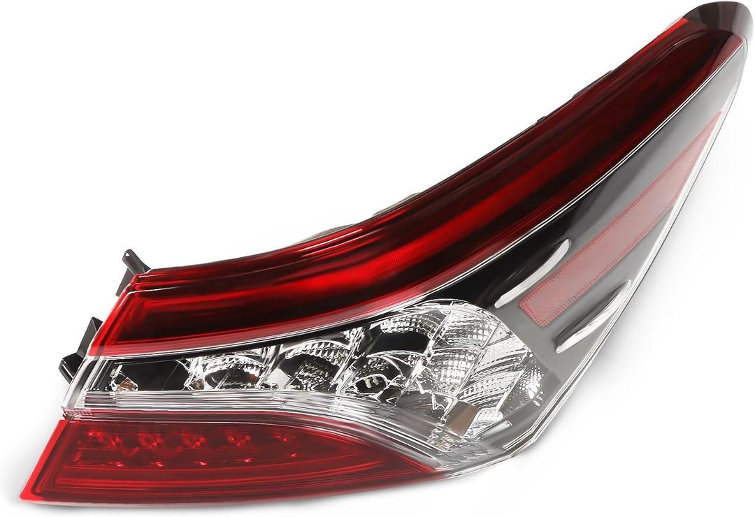 Tail Light Compatible with 2021 2022 2023 Camry XSE/XLE Passenger Side Rear Lamp Taillight W/O Bulbs 8155006A30 81550-06A30 (Right)
