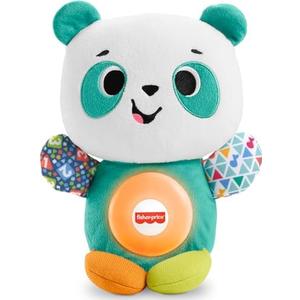 Fisher-Price Baby Learning Toy Linkimals Play Together Panda Plush for Ages 9+ Months, Compatible Only with Linkimals Items