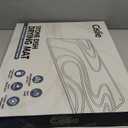 Stone Dish Drying Mat,19.7" X 15.7", Stone Dish Drying Mat For Kitchen Counter, Stainless Steel Legs, Highly Absorbant, Stain Resistant, Quick Drying, Diatomaceous Earth Mat, Heat Resistant