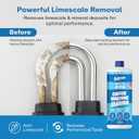 Jura Compatible Descaling Solution | Free Cleaning Cloth | 12 Month Supply | Made in the USA | Descaler for all Jura Machines | 32 Oz | Coffee Machine Cleaner for Coffee Makers | Descales and Cleans