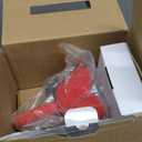 Kitchen Knife Set, 15Pcs Chef Knife Set with Block and Sharpener, High Carbon Stainless Steel Ultra Sharp Knives for Kitchen includes 6 Steak Knives, Anti-slip Handle, Black