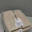 4 Pack Small Storage Shelf Baskets for Organizing, Mini Woven Rope Storage Bins for Towels, Cute Decorative Closet OrganizerBaby Nursery, Gift Empty Baskets -13.78''Lx9.84''Wx5.51''H-Brown