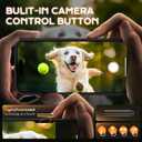 TOCOL for iPhone 16 Pro Max Case with Camera Control Capture Button, Compatible with Magsafe Charger, Built-in Magnetic Ring, Translucent Matte Phone Case for iPhone 16 ProMax 6.9 inch (Key Black)