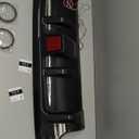 Rear Diffuser with Light Fit for Infiniti Q50 2014 2015 2016 2017, Add-on Body Kit Rear Bumper Lower Lip Splitter Exterior Accessories (Carbon Fiber Style)