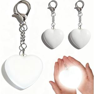 2 Pack Heart Purse Light Gifts,Rechargeable Mini Light Up Purse Lamp Gifts for Teen Girls Boys,Heart-Shaped Mini Bag Night Lamp Easter Basket Stuffers for Kids