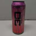 3D Sugar Free Energy Drink, Watermelon Grape, 16oz Cans, 12 Pack Zero Sugar Energy, 200mg Caffeine, Pre Workout Beverage with Taurine and L-Carnitine, Lightly Carbonated for Refreshment EXP: 04/28