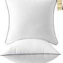 JOLLYVOGUE Euro Size Pillows Set of 2, 26'' x 26'' Cooling Bed Throw Pillows with Super Soft Down Alternative Fill, Luxury Fluffy Hotel Quality for Bed, Couch, and Sofa