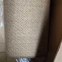 12ft Natural Jute Hallway Runner Rug Non Slip Washable, Rubber Backed Long Indoor Entryway Runner, Absorbent Kitchen Carpet Sink Rug, Camel
