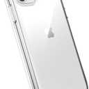 Speck iPhone 11 Clear Case - Drop Protection & Scratch Resistant, Anti-Yellowing & Anti-Fade with Dual Layer Protetective, Slim, Transparent Design - Crystal Clear iPhone 11 Cases - GemShell