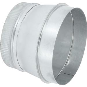PATIKIL 8 Inch to 7 Inch Duct Reducer, Galvanized Steel Round Air Duct Reducer Crimped Pipe Increaser Adapter Connector Fitting Coupling for HVAC, Ventilation Systems