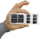 Factory Wholesale 128GB Micro SD Card 6-Pack, U3 A1 V30 Class 10, 80+MB/s Read for 4K Camera, Game Console, Drone,CCTV - with SD Adapter(6x128GB)