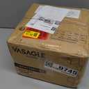 VASAGLE Corner Shelf Wall Mount, 5Tier Floating Corner Bookshelf, Plant Shelf for Bedroom, Living Room, Bathroom, Home Office, Heather Greige